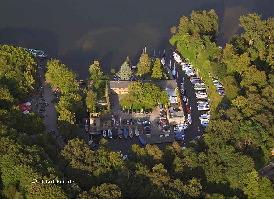 Luftbild Haus Scheppen am Baldeneysee