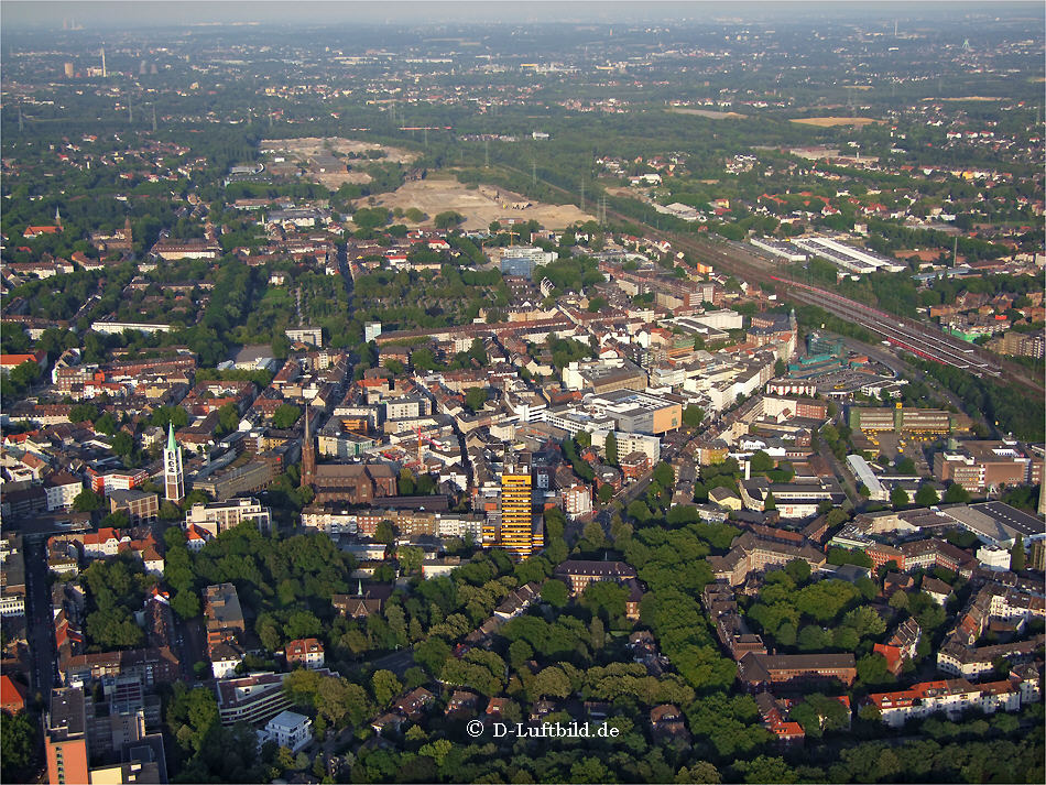 Luftbild Gelsenkirchen Stadtmitte