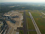 Luftbild Flughafen Düsseldorf