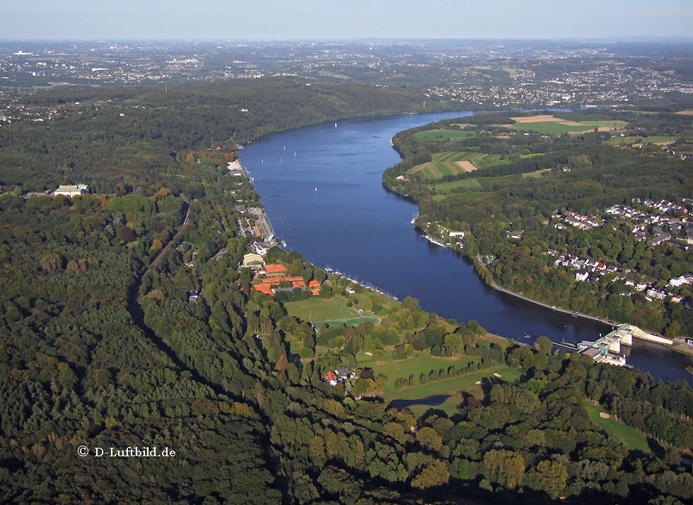 Luftbild Baldeneysee